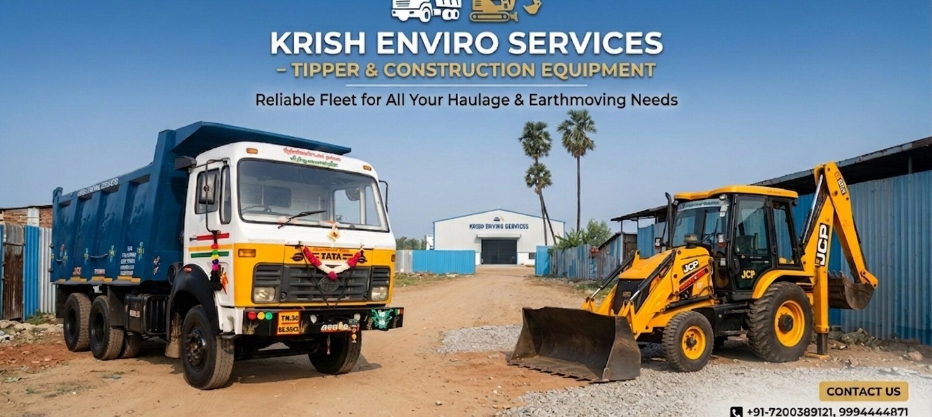 JCB and Tipper Cleaner